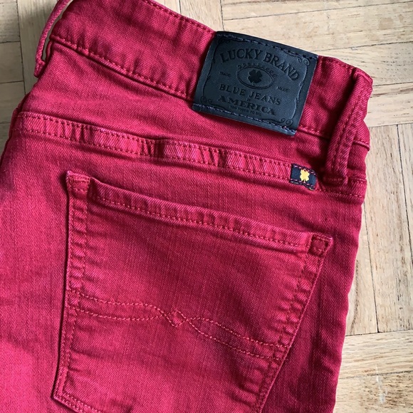 Lucky Brand Red Jeans - Picture 4 of 4
